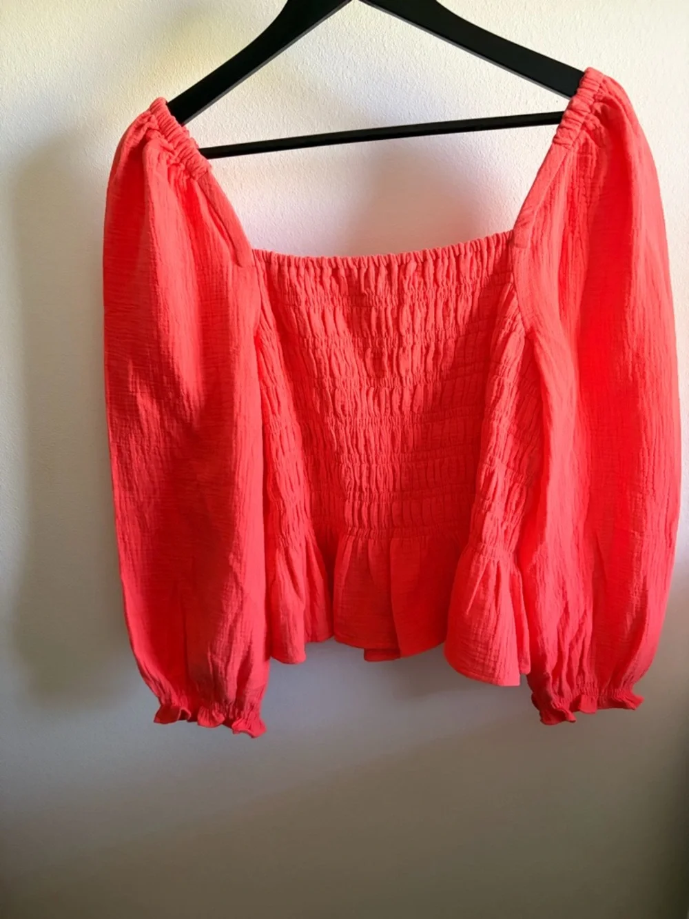 J. Crew smocked square