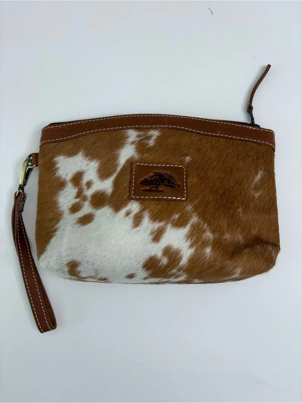 FH Wadsworth Pony Hair Cosmetic Pouch