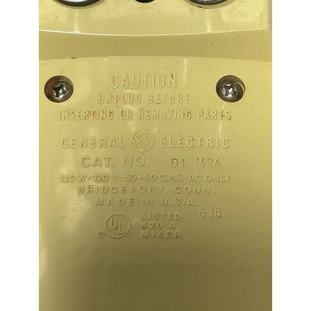 GE vintage general