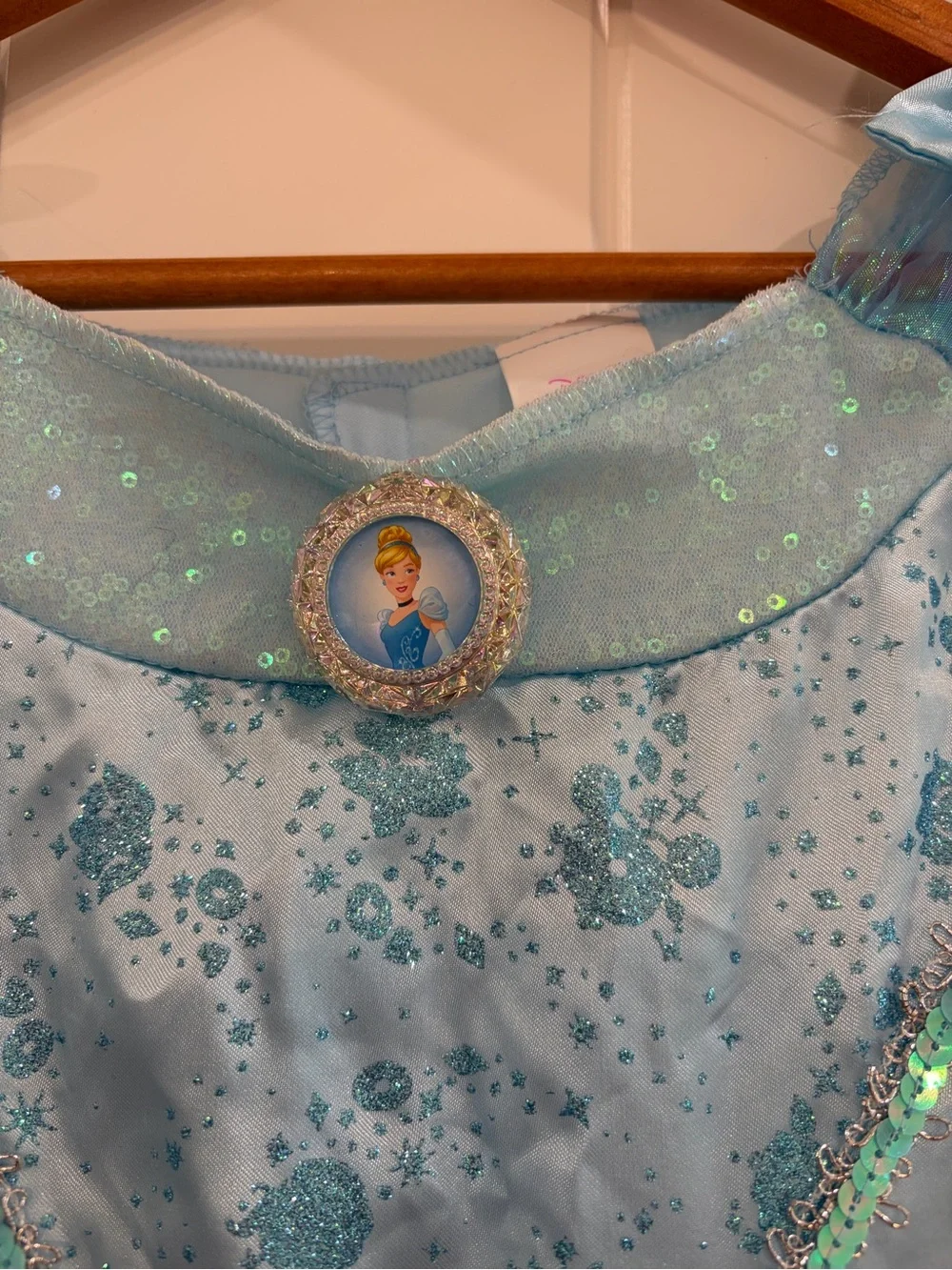 Disney shimmery blue
