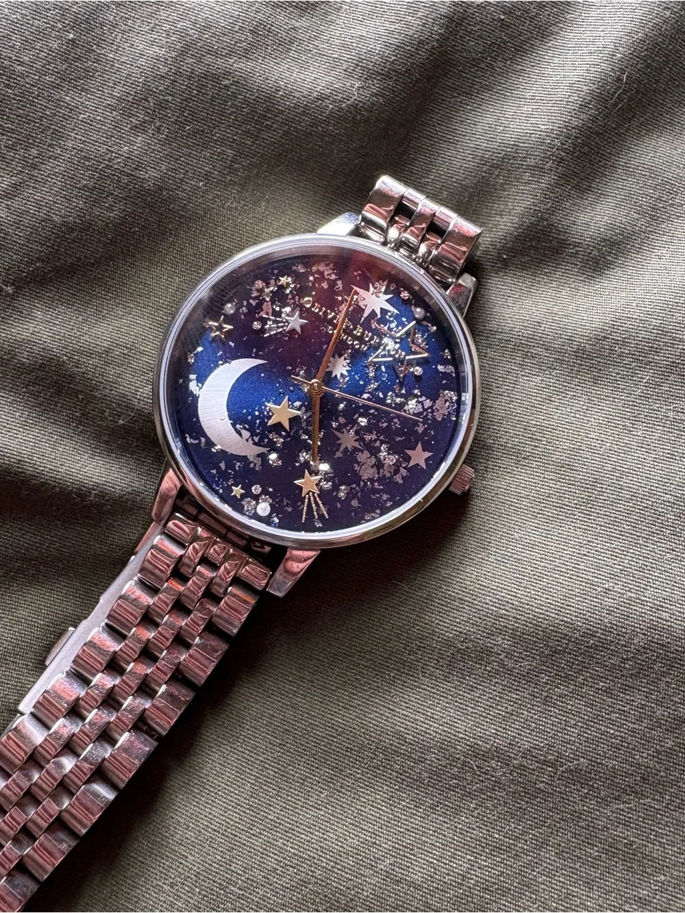 OLIVIA BURTON navy dial