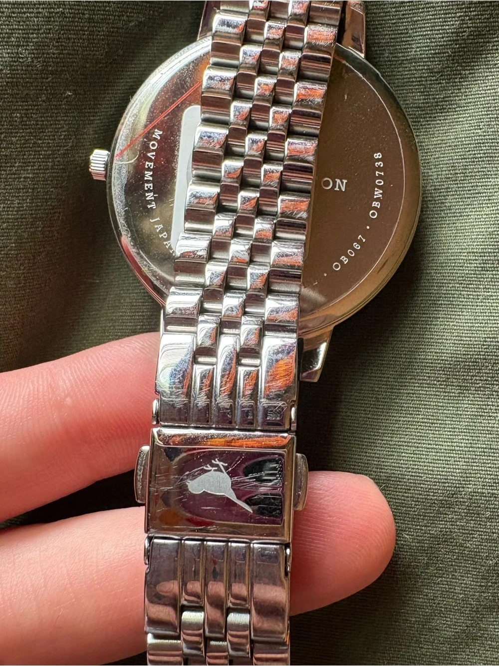 OLIVIA BURTON navy dial