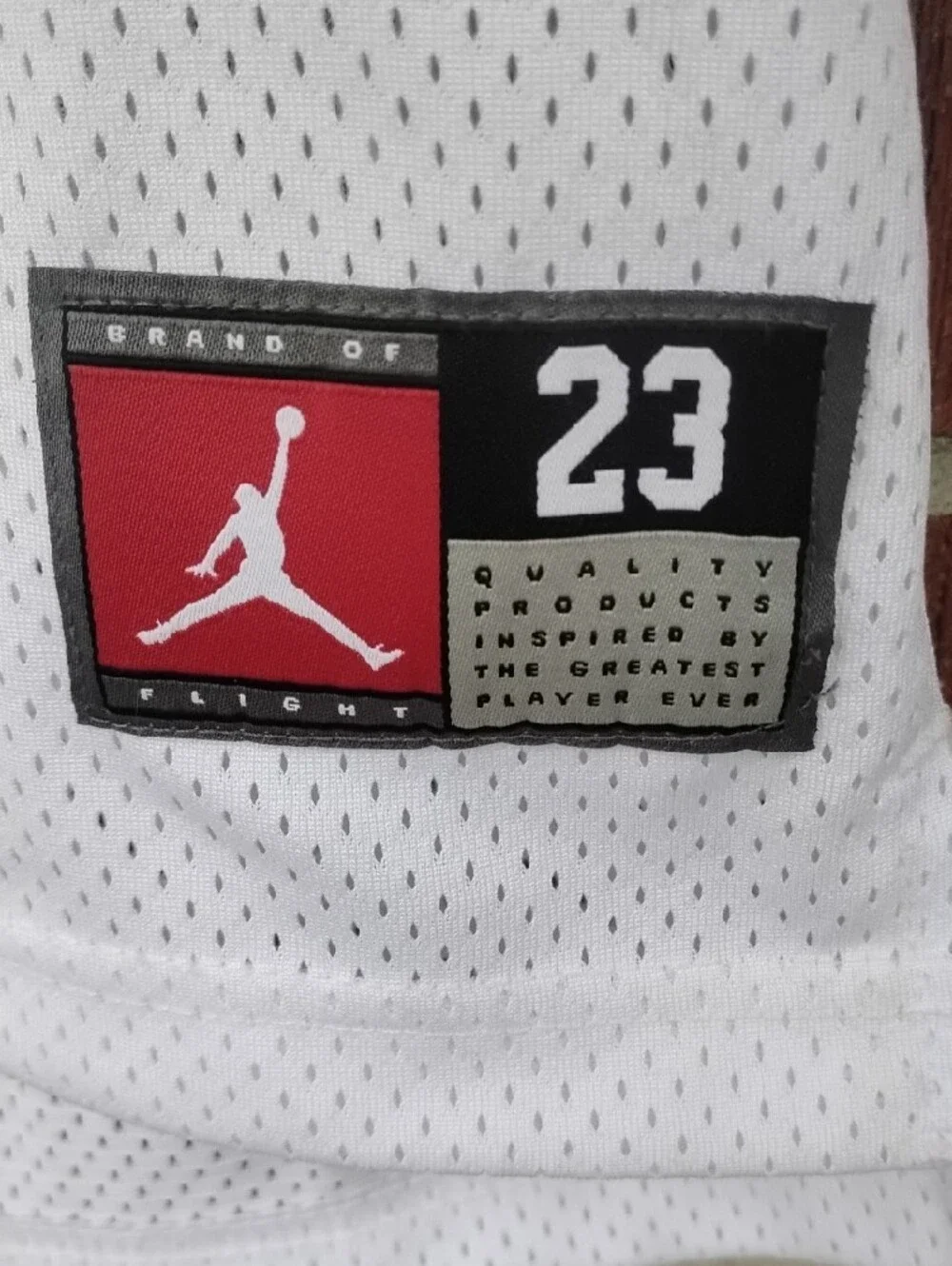 Jordan white basketball