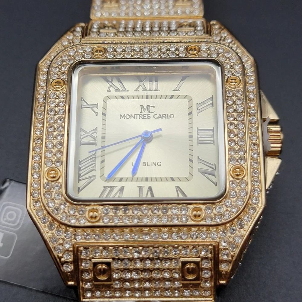Montres Carlo new gold