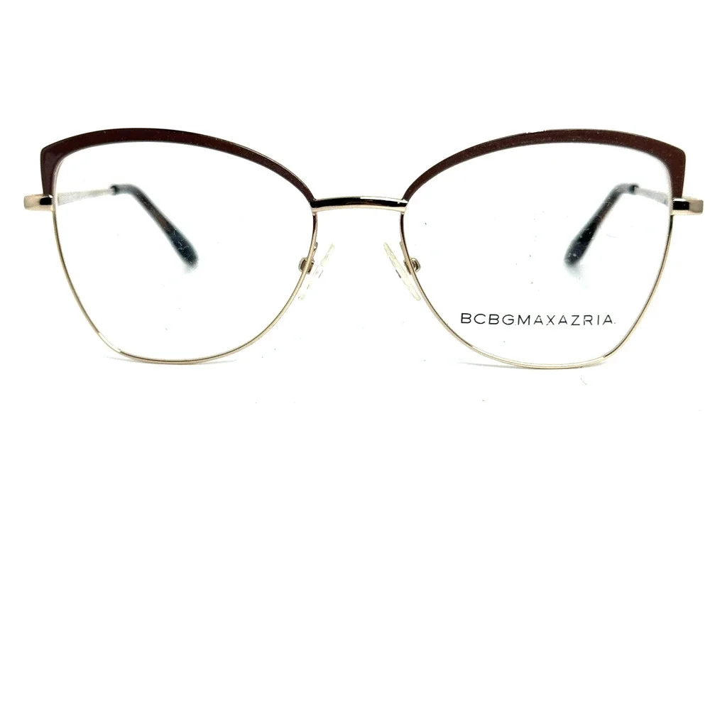 BCBG Linnet Sand gold Red 53-16-135 Eyeglass‎ Frame Gold Red H17660