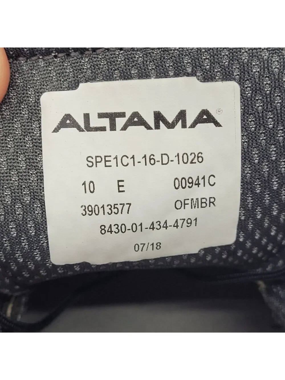Altama high gloss