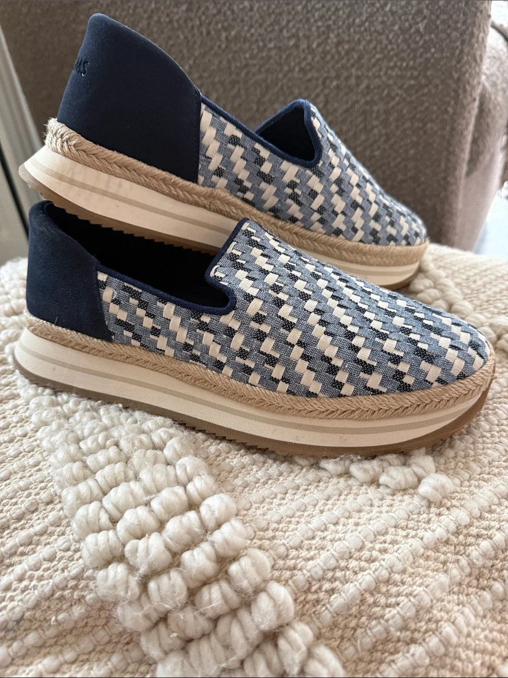 Toms slip loafers
