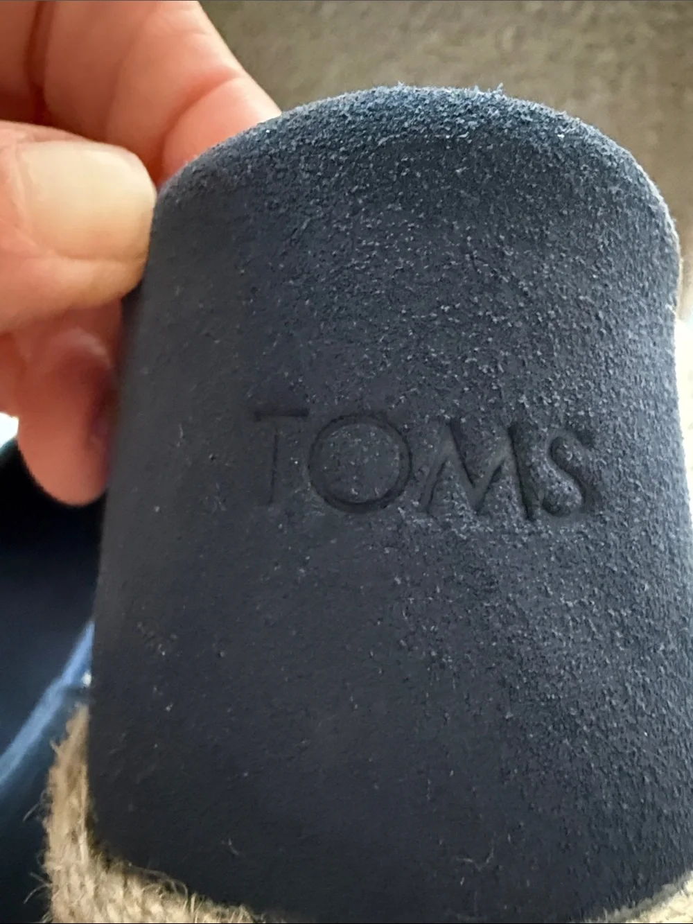Toms slip loafers