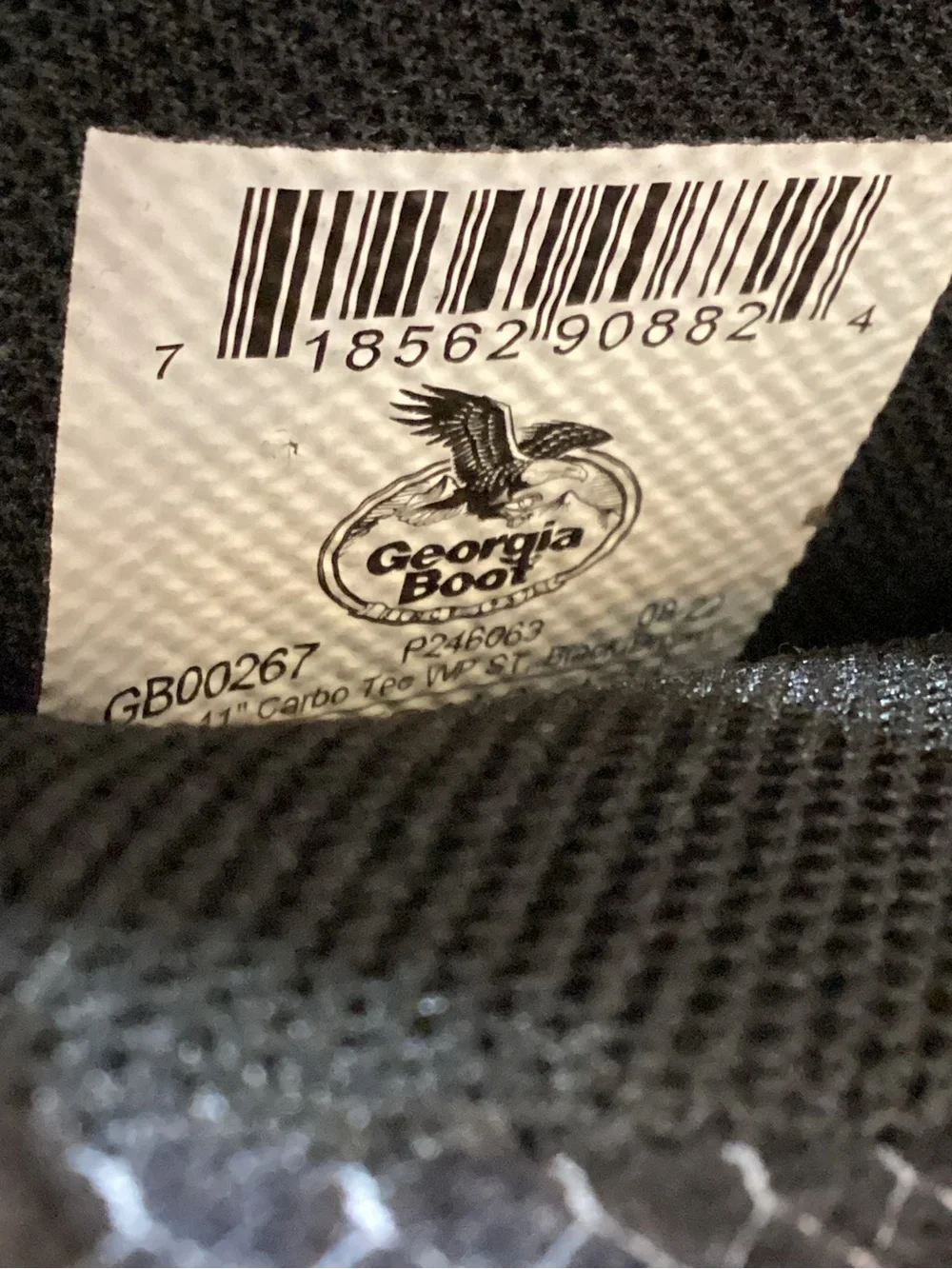 Georgia Boot Black & Brown Carbo-Tec Men’s Boots