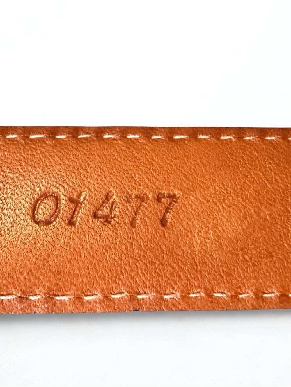 Martin Dingman leather belt