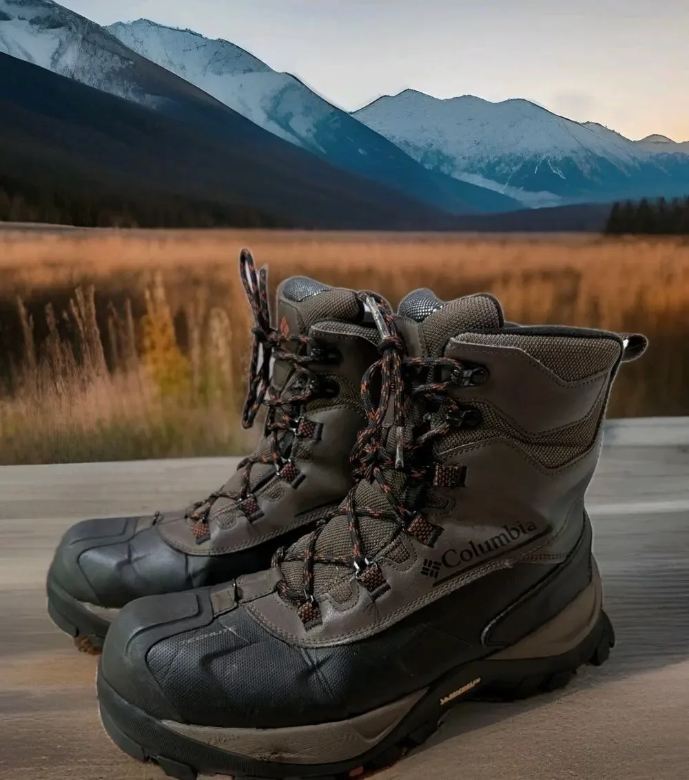 Columbia Men's Bugaboot Plus IV Omni-Heat Michelin Tread Boots Sz 11.5 Wide