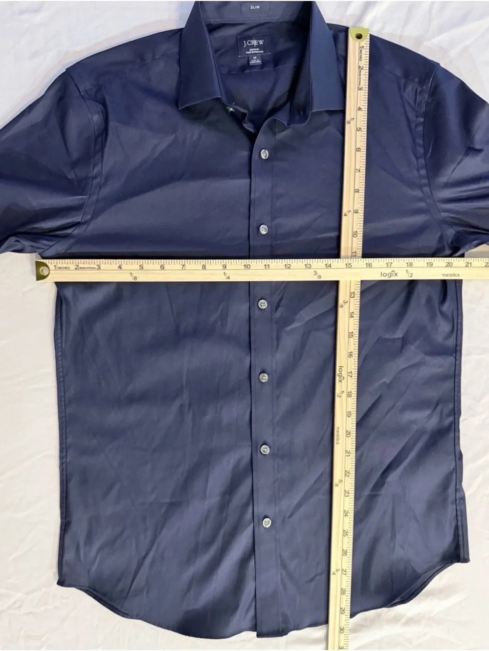 J. Crew color shirt collar