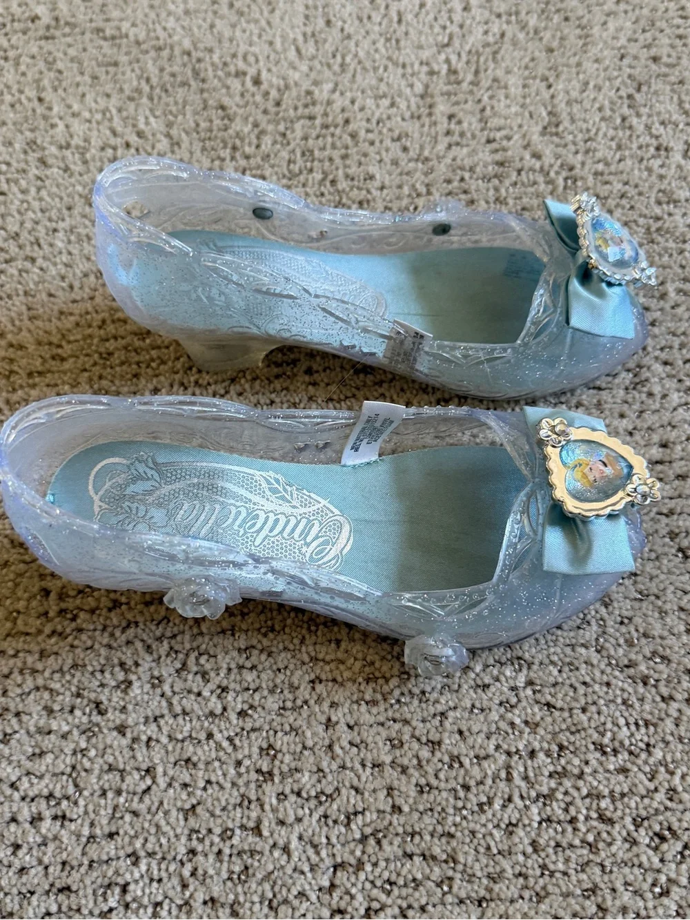 Cinderella sparkly blue