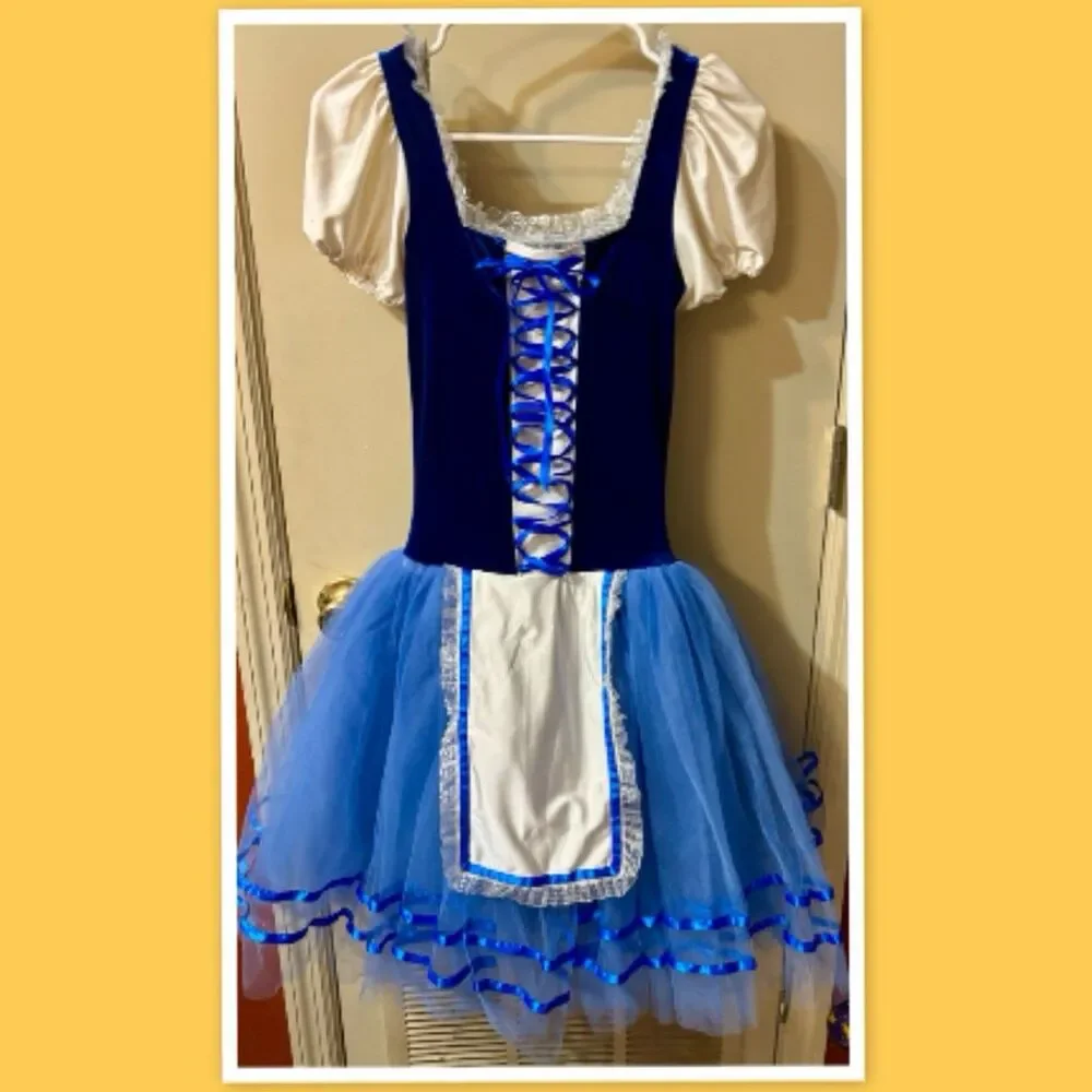 Revolution Dancewear Peasant-Style Ballet Tutu Performance Costume ~  Size (SA)