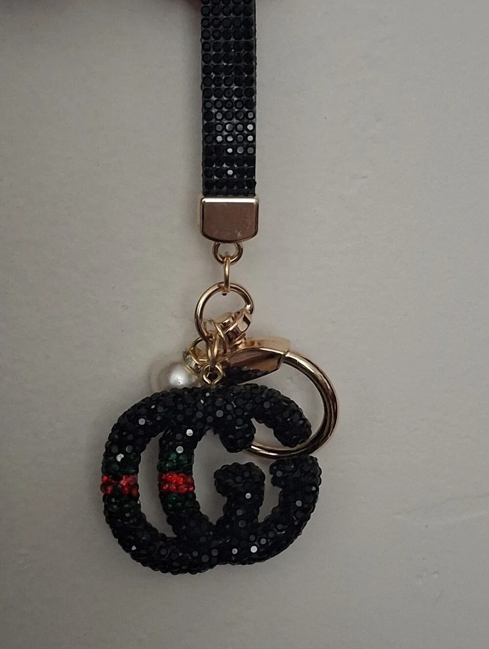 Luxurious Designer Inspired Keychain Bag Charm