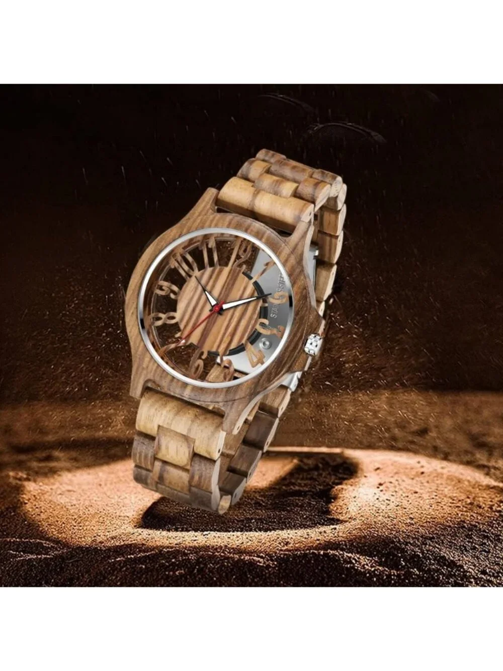 N/A wooden watch