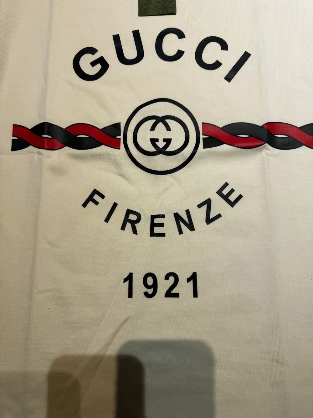 Gucci cream shirt