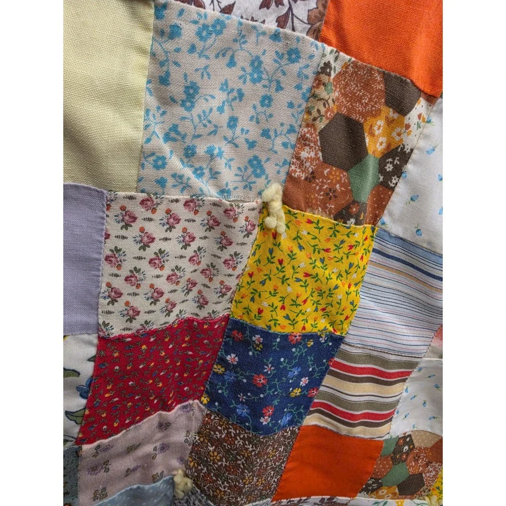 Handmade vintage patchwork