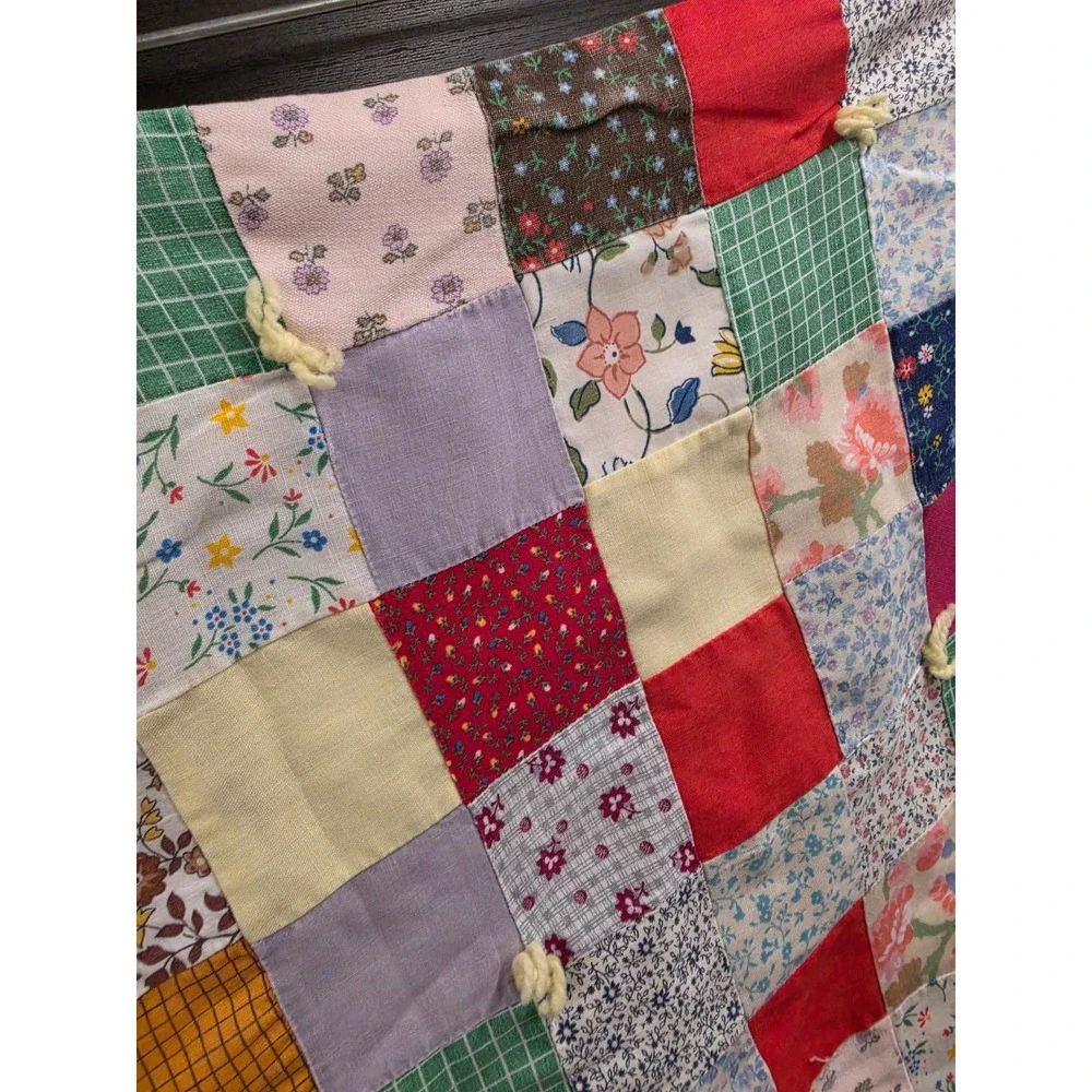 Handmade vintage patchwork