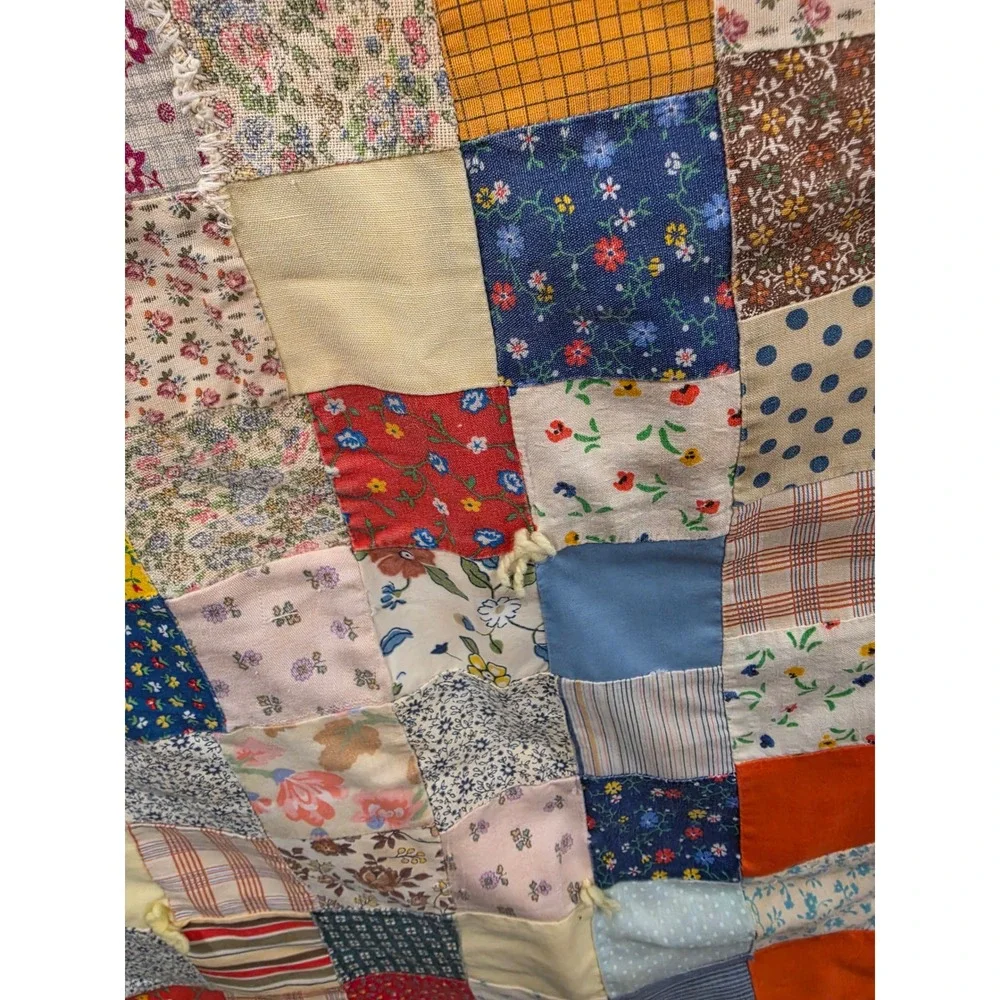 Handmade vintage patchwork