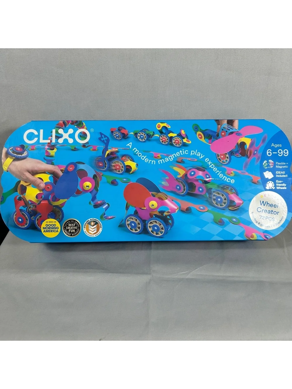 Clixo Wheel Creator Pack, 72 Pieces Pack - 72 Piece Multicolored