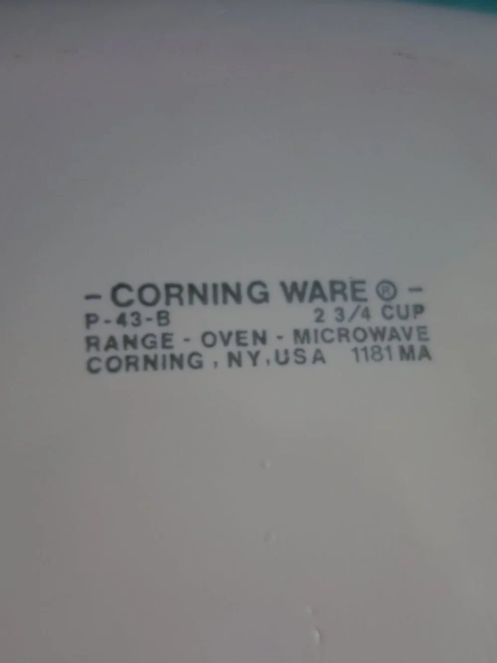 Corningware this nice