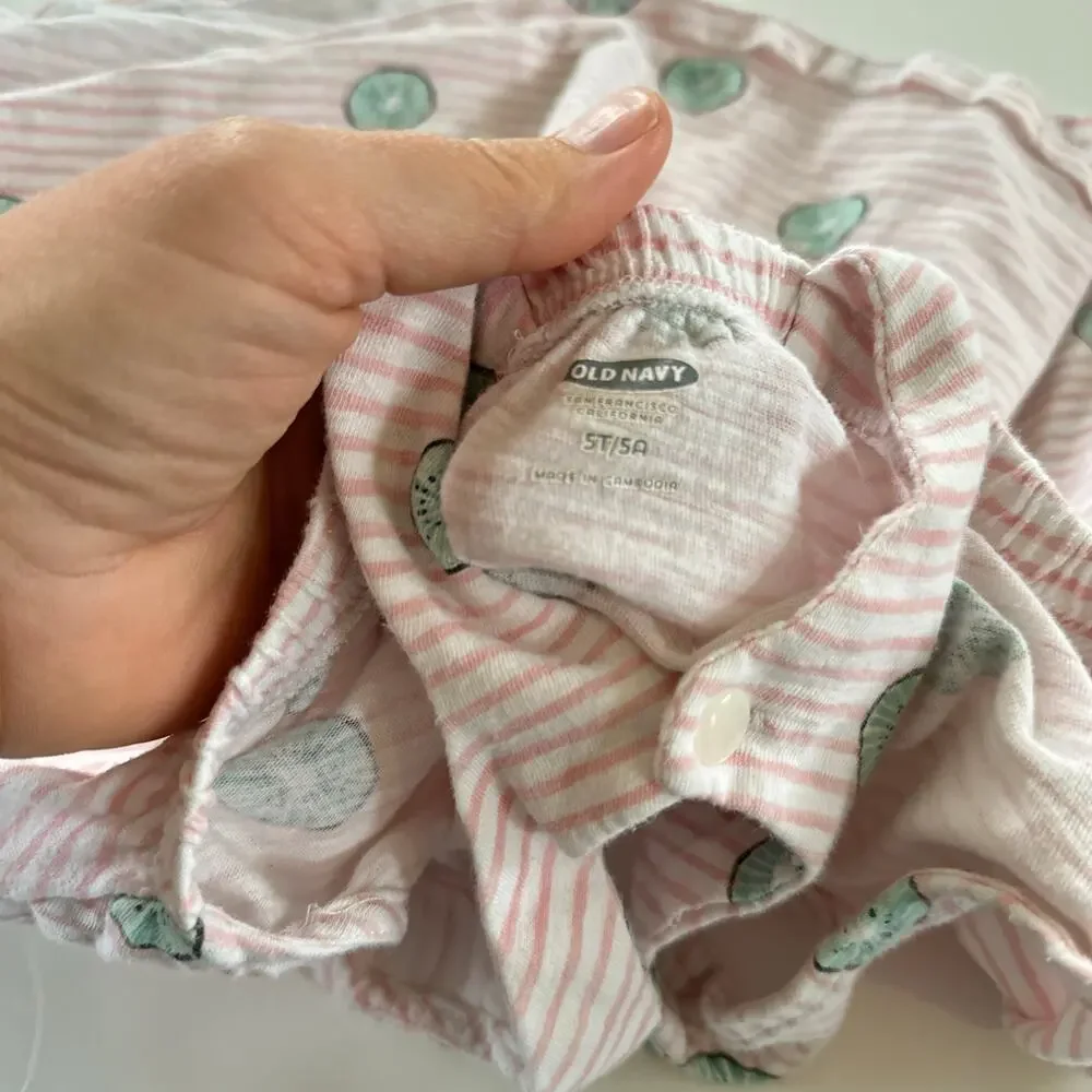 Old Navy pink stripe