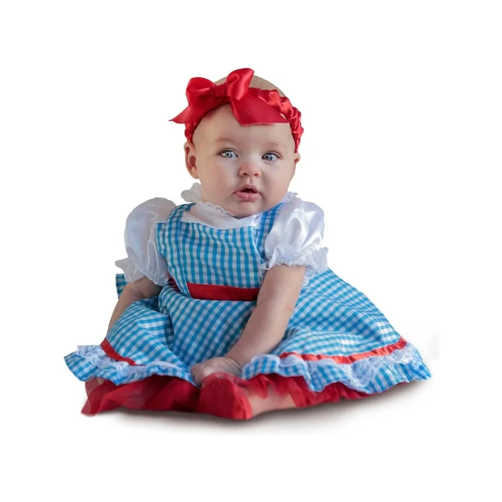 Rubies The Wizard of Oz‎ Dorothy Halloween Baby Costume Size 0-3 Months