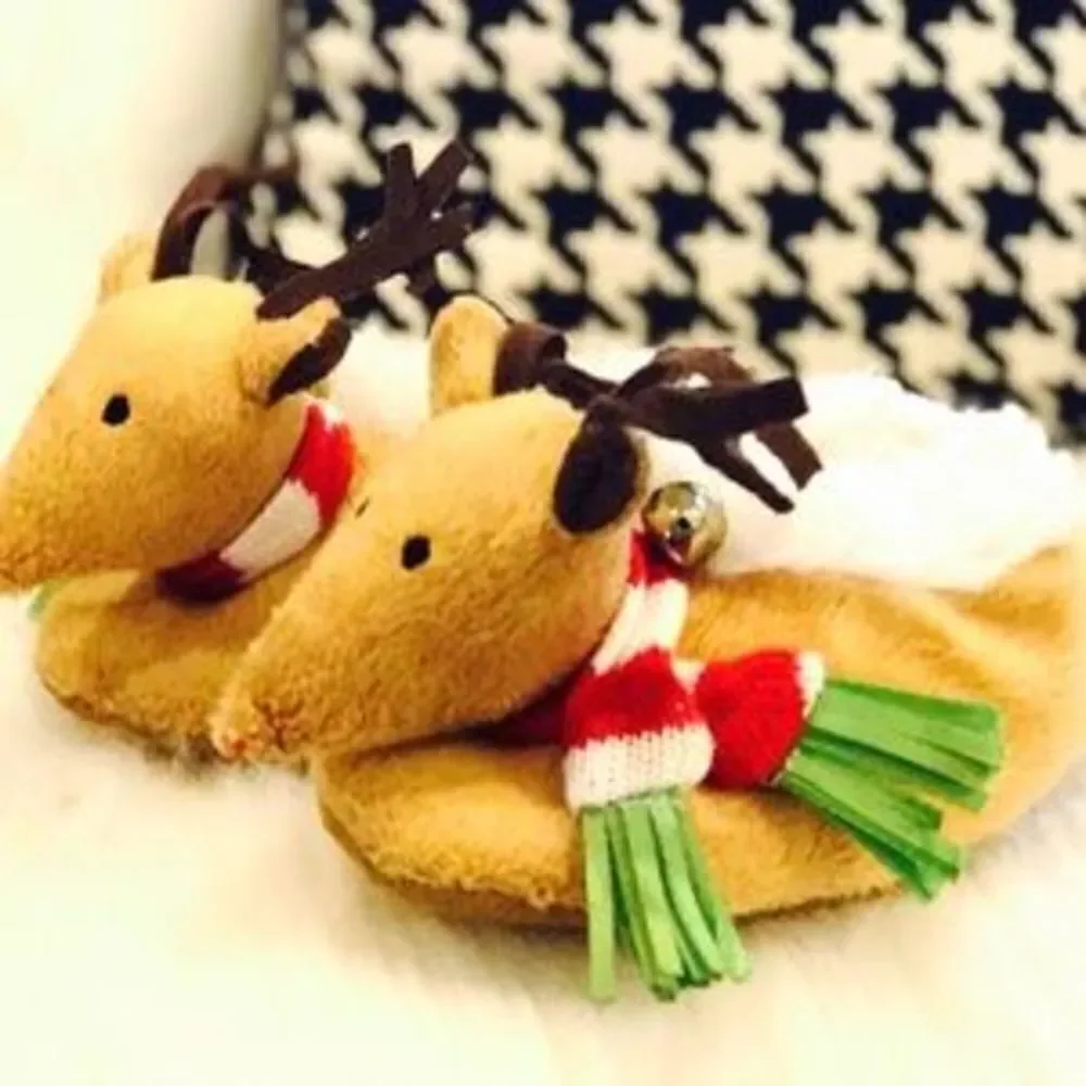 Boutique Reindeer House Shoes
