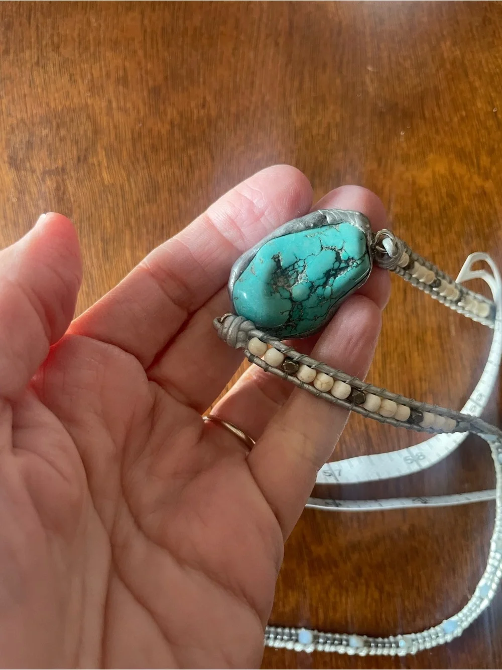 N/A turquoise beaded