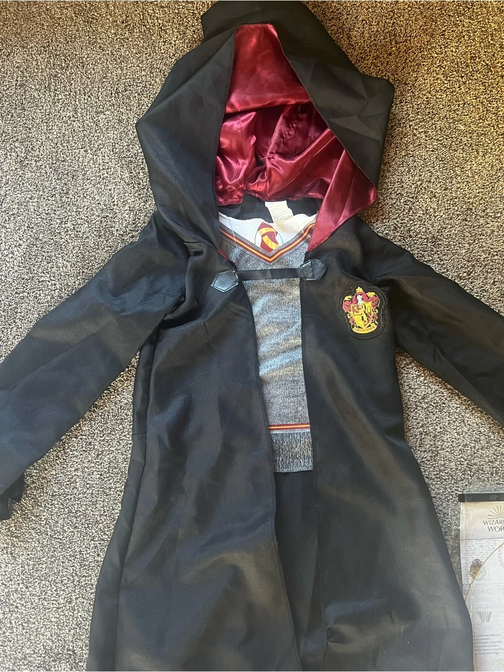 Kids Harry Potter Costume Size 7/8