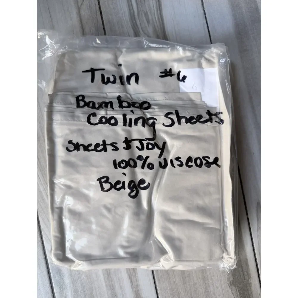 sheets & joy bamboo cooling
