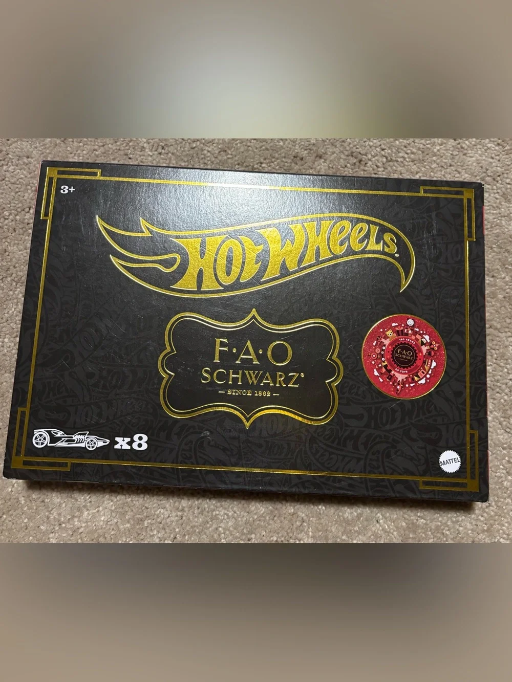 Hot Wheels includes giving
