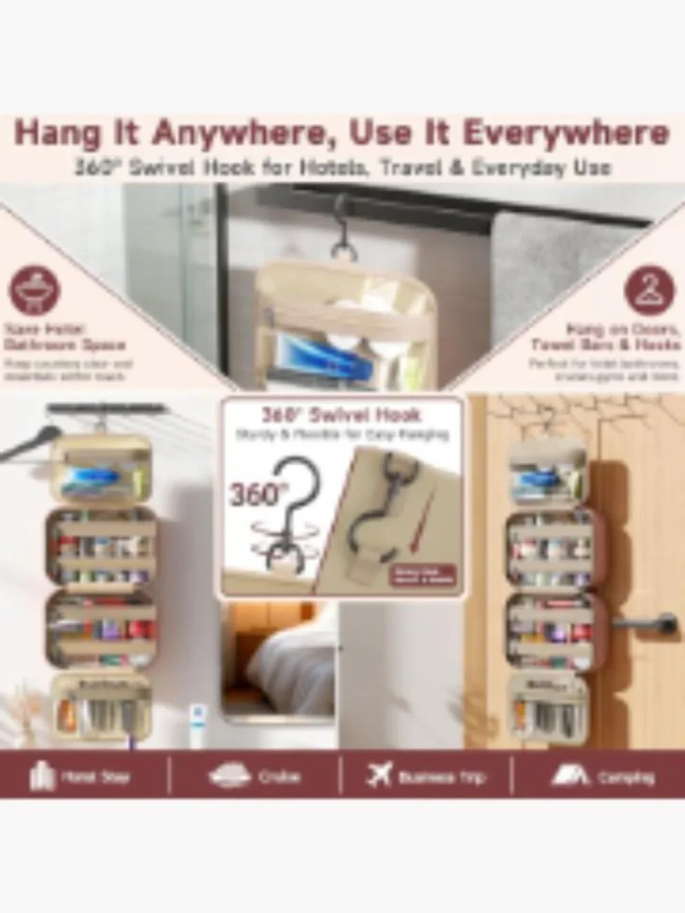 N/A hanging toiletry