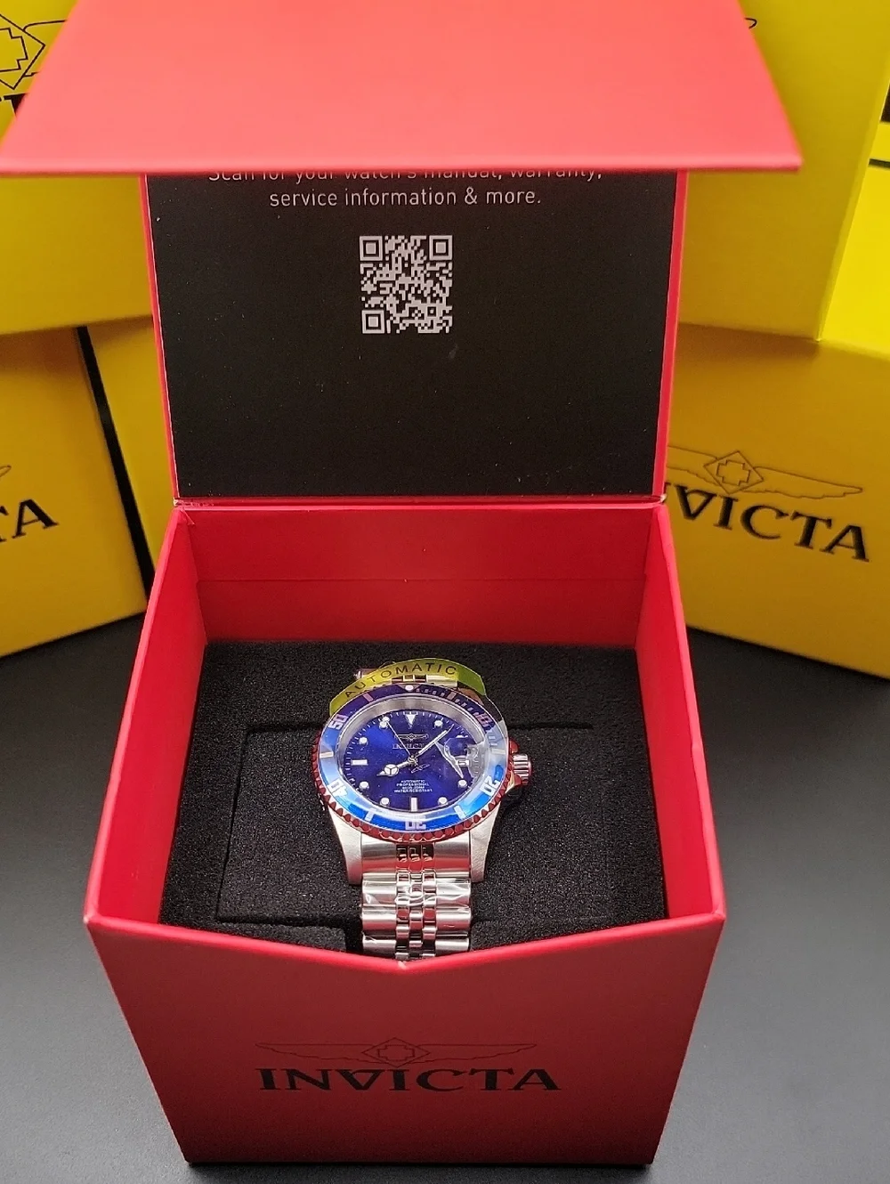 Invicta stainless steel
