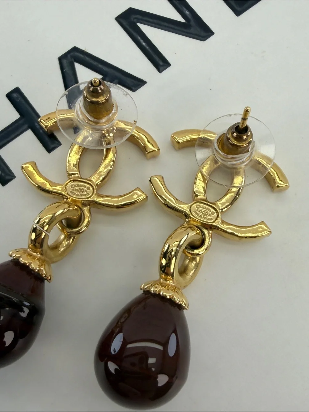 CHANEL authentic gold