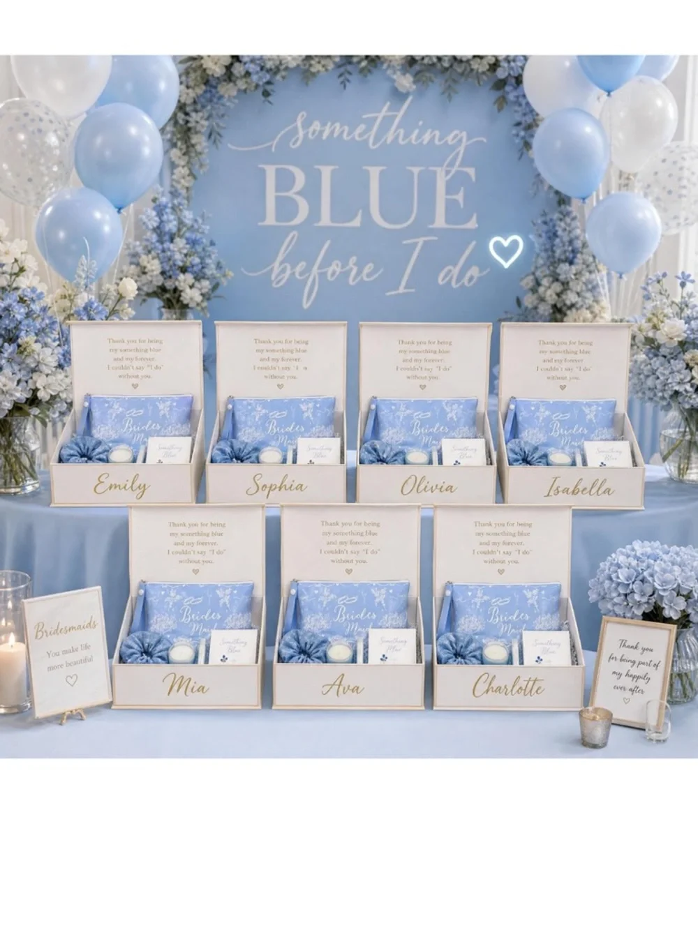 N/A set bridesmaid