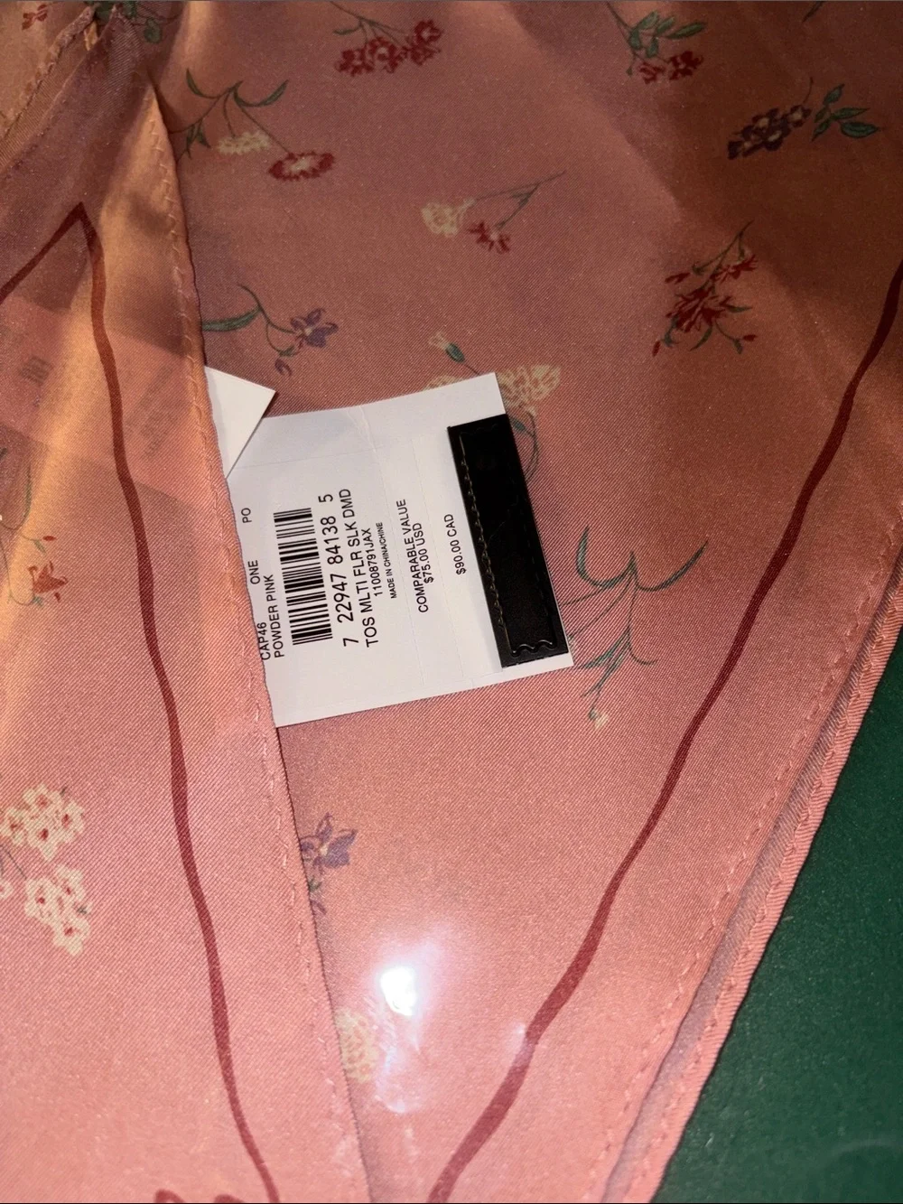 Coach light pink
