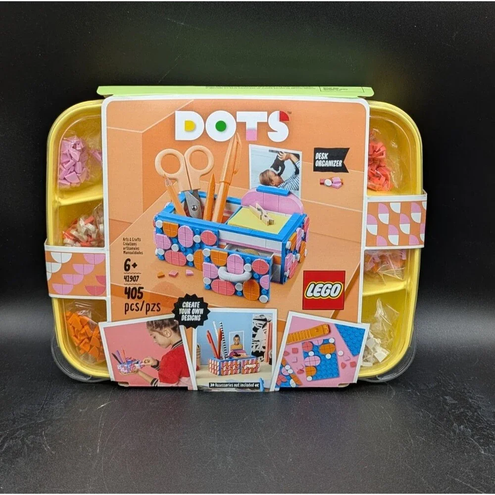 LEGO Dots 41907 Desk Organizer DIY Craft Decorations Kit Retired New Sealed
