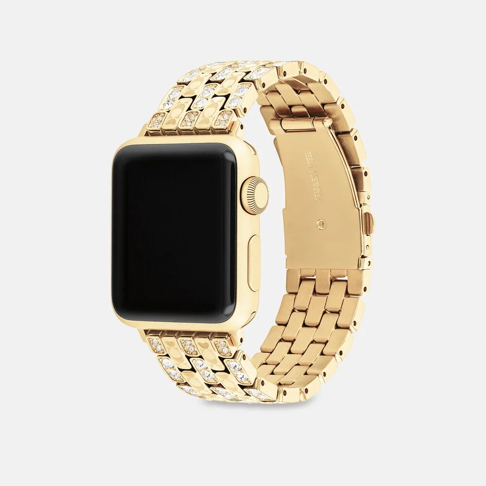 Coach gold tone