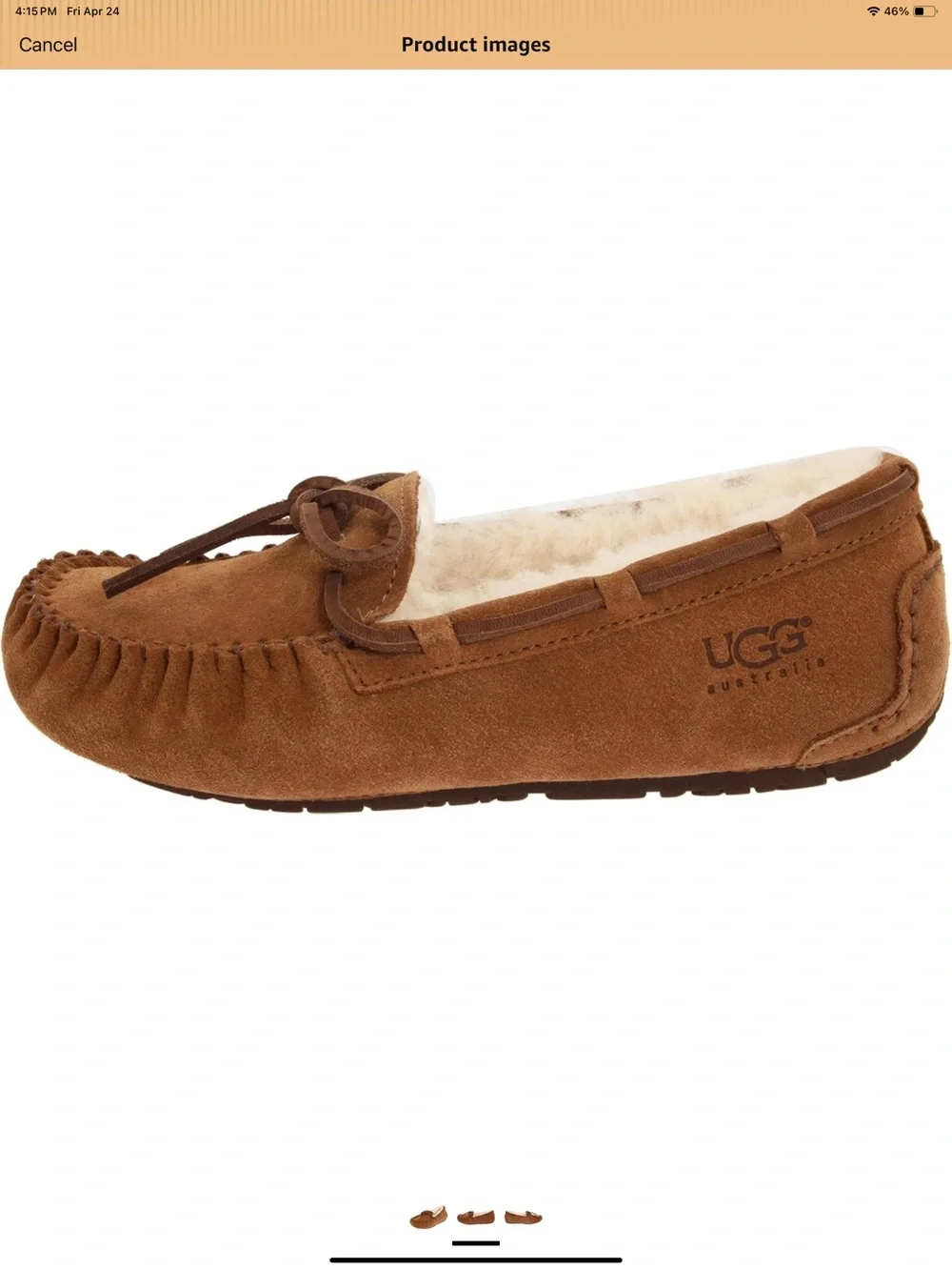 UGG suede moccasin