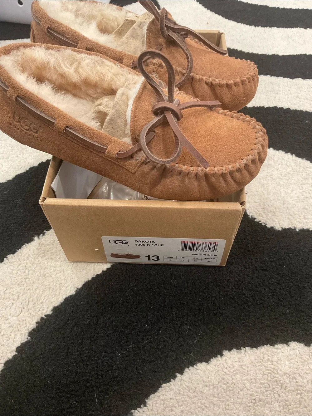 UGG suede moccasin