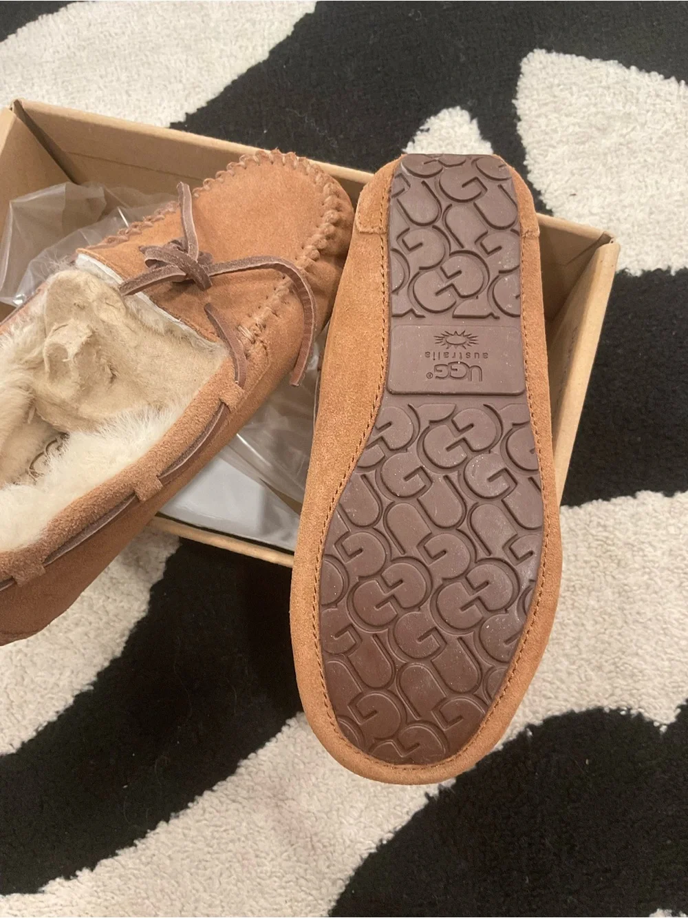 UGG suede moccasin
