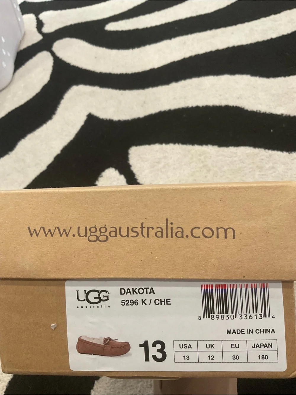 UGG suede moccasin