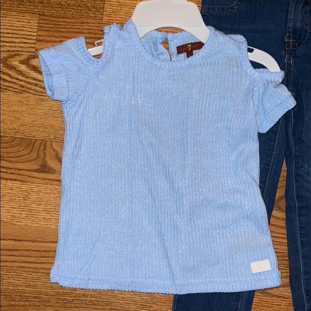 7 For All Mankind toddler vest listing