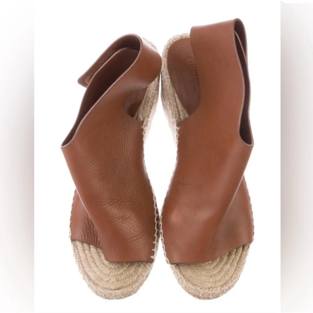 Celine leather espadrilles