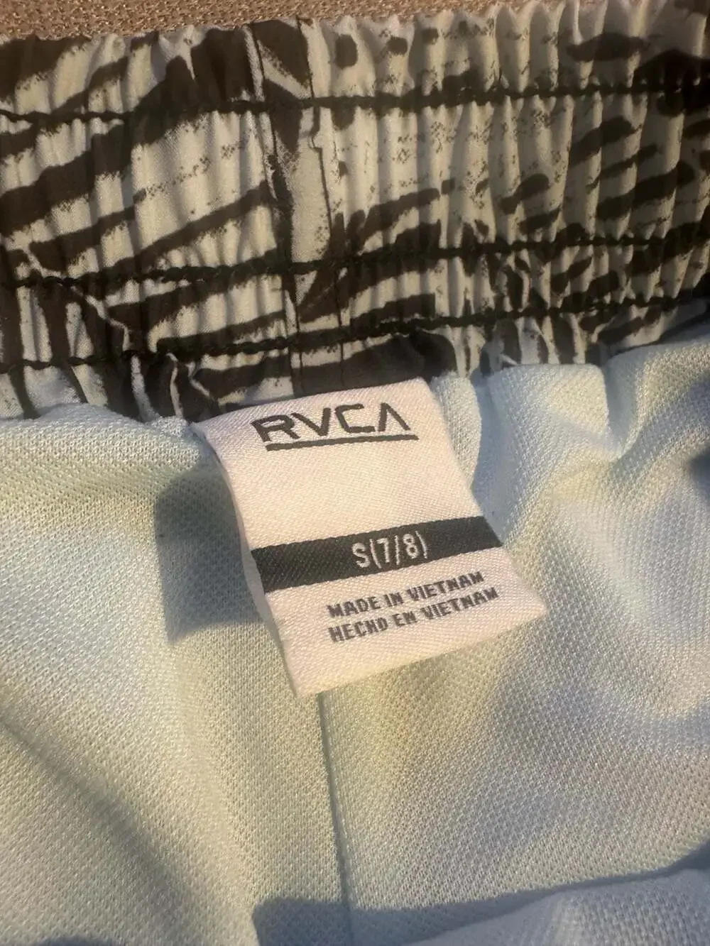 RVCA black trunks