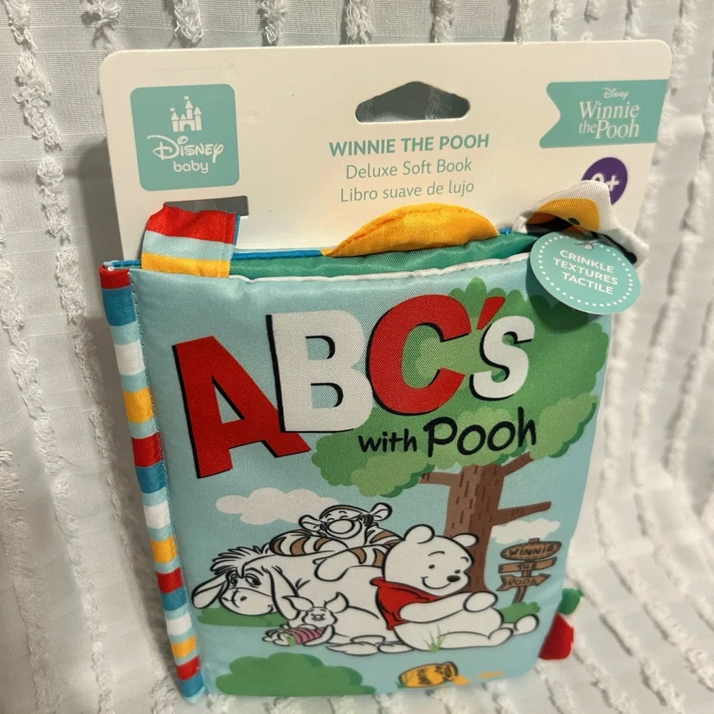 Disney Winnie the Pooh ABC Soft Book - Red, Blue, Green‎