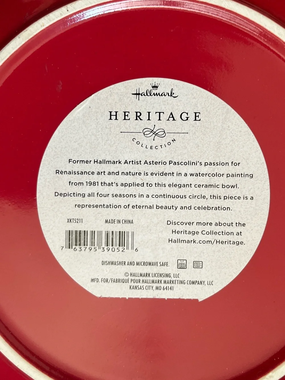 Hallmark heritage collection