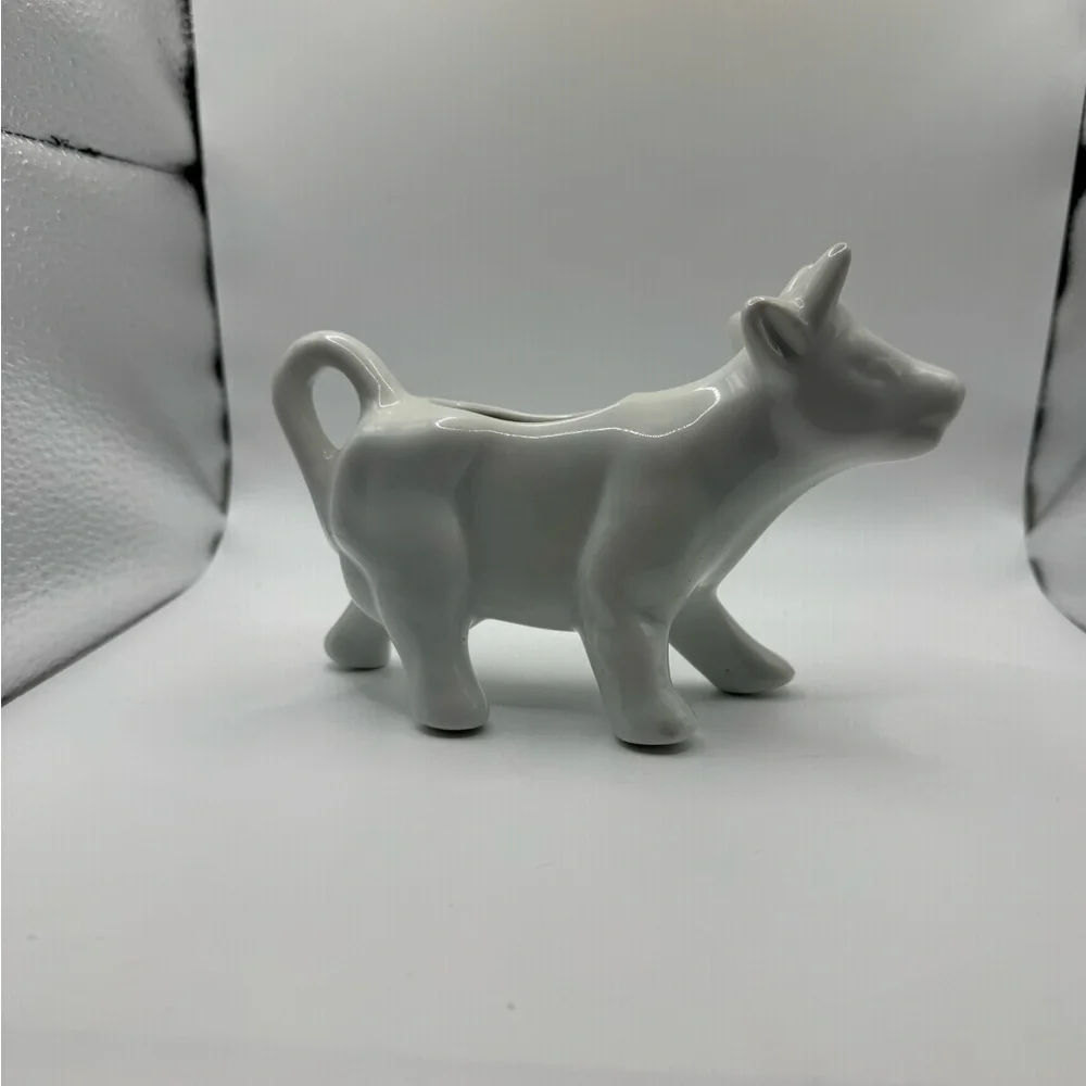 N/A white cow